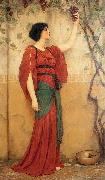 John William Godward Autumn oil